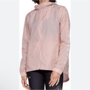 Under Armour Women's Blush Utility Packable Windbreaker Jacket with Hood